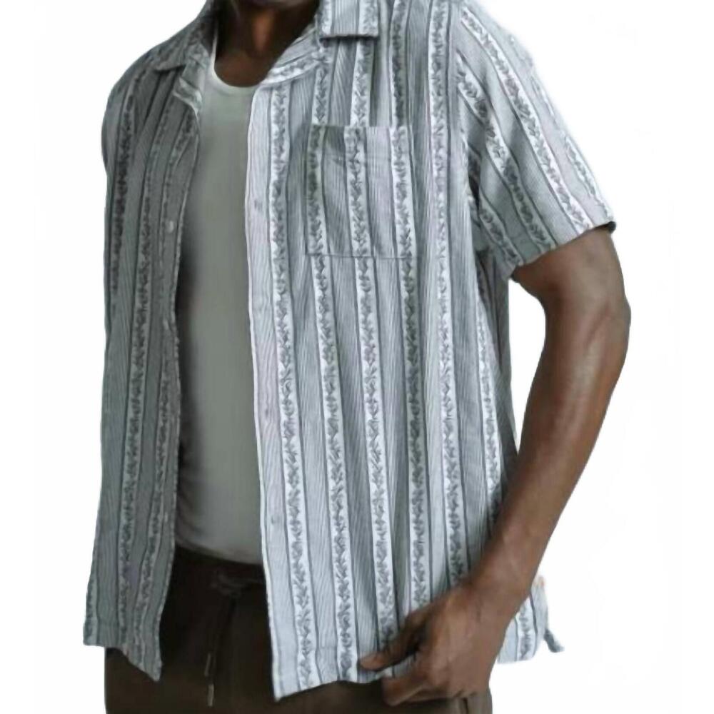 NEW FAR AFIELD selleck shirt in blue